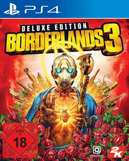Borderlands 3 Deluxe Edition [uncut] (deutsch) (DE USK) (PS4) inkl. Goldene Waffen-Skins & Waffen-Schmuckstück