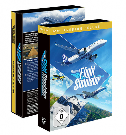 Flight Simulator 2020 Premium Deluxe Edition (deutsch) (DE USK) (PC DVD)