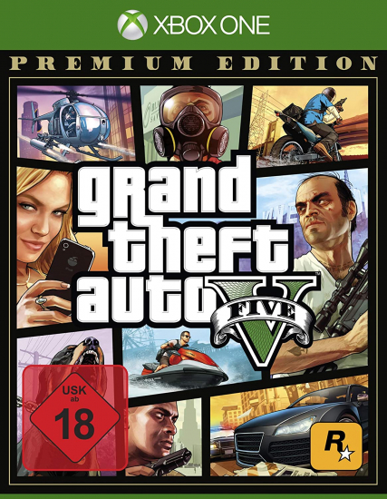 Grand Theft Auto V Premium Edition [uncut] (deutsch) (DE USK) (XBOX ONE)