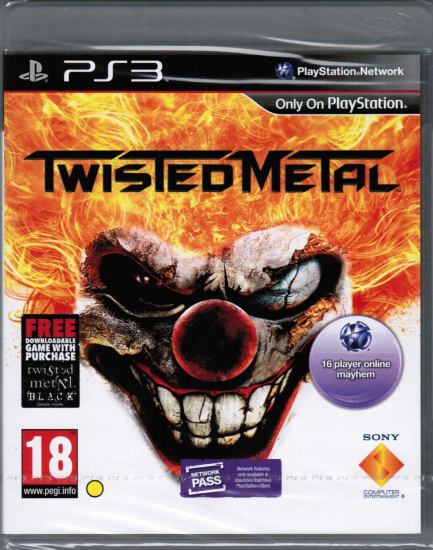 Twisted Metal (deutsch) (EU PEGI) (PS3) inkl. Twisted Metal Black DLC