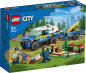 Preview: LEGO® City 60369 Mobiles Polizeihunde-Training [neu]