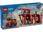Preview: LEGO® City 60414 Feuerwehrstation mit Drehleiterfahrzeug [neu]