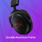 Preview: HyperX Cloud Core -Gaming-Headset für PC / XBOX ONE / XBOX Series X, DTS Headphone:X Spatial Audio, Memoryschaum-Ohrpolster, robuster Aluminiumrahmen, schwarz