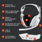 Preview: Logitech G Astro A50 LIGHTSPEED kabellose Gaming-Headset + Basisstation (Gen 5), PRO-G GRAPHENE, 3-System-Umschaltung, USB-C für Xbox, PS5, PC/Mac oder Nintendo Switch, Bluetooth - Weiß (939-002230 )