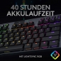 Preview: Logitech G915 LIGHTSPEED TKL Tenkeyless kabellose mechanische Gaming-Tastatur, Taktiler GL-Tasten-Switch, 40+ Stunden Akkulaufzeit (920-009496 ) [neu]