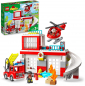Preview: LEGO® DUPLO 10970 Feuerwehrwache mit Hubschrauber [neu]