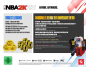 Preview: NBA 2K22 75th Anniversary Edition (deutsch) (DE USK) (XBOX Series X) inkl. 100.000 VC + 10.000 MyTeam-Punkte + 10 MyTeam-Tokens