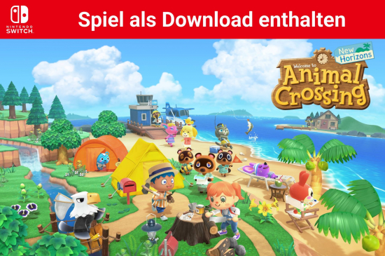 Nintendo Switch Lite + Animal Crossing: New Horizons Bundle - Gelb (10017605)