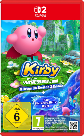 Kirby und das vergessene Land + Sternensplitter-Welt (deutsch spielbar) (AT PEGI) (Nintendo Switch 2)