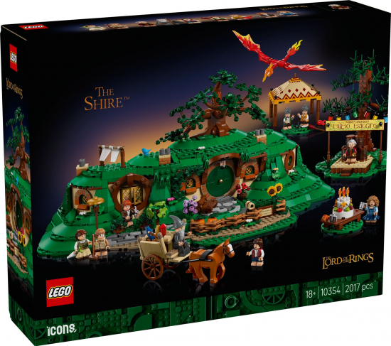 LEGO® Icons 10354 Der Herr der Ringe: Das Auenland [neu]