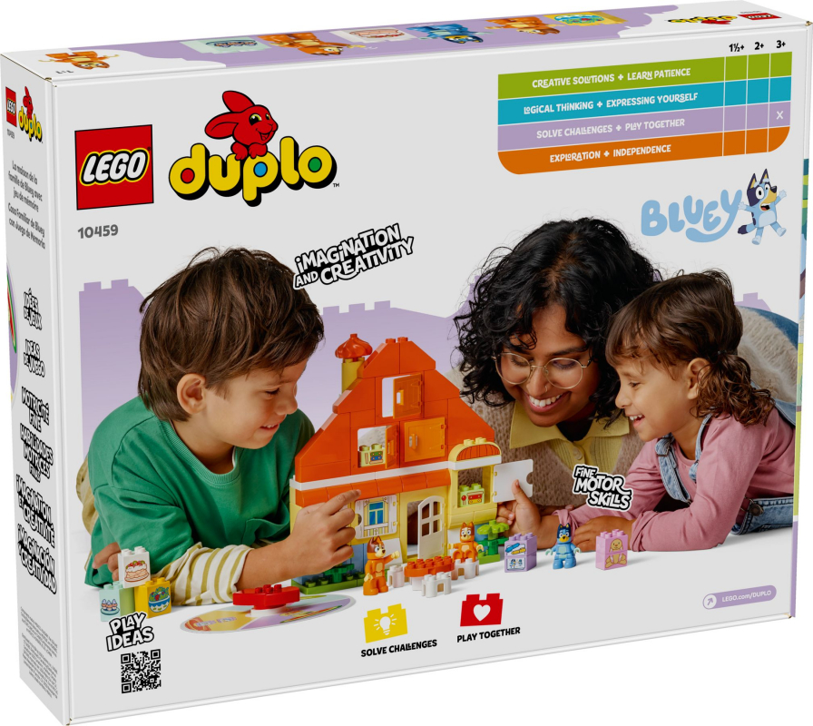 Preview: LEGO® Duplo 10459 Blueys Familienhaus mit Memory-Spiel [neu]
