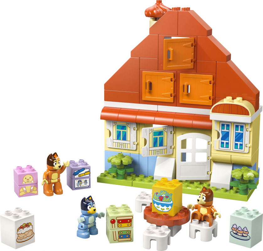 Preview: LEGO® Duplo 10459 Blueys Familienhaus mit Memory-Spiel [neu]