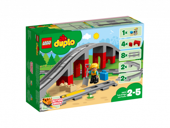 LEGO® Duplo 10872 Eisenbahnbrücke und Schienen [neu]