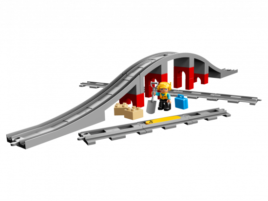 Preview: LEGO® Duplo 10872 Eisenbahnbrücke und Schienen [neu]