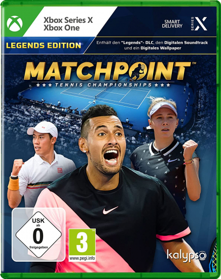 Matchpoint Tennis Championships Legends Edition (deutsch) (AT PEGI) (XBOX Series X)