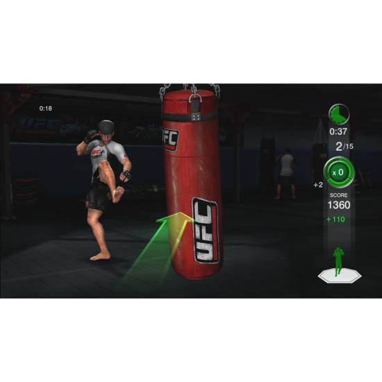 UFC Personal Trainer (deutsch) (DE USK) (Nintendo Wii) inkl. Beinschlaufe