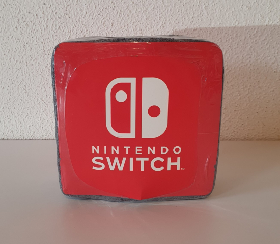Nintendo Switch Handtuch dunkelgrau