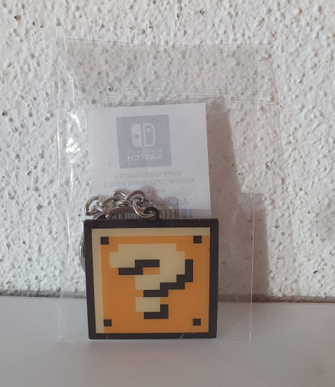 Super Mario Maker 2 Keyring/Schlüsselanhänger Super Mario Bros. 3 2019 (10002588)