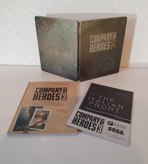 Company of Heroes 3 Stahlhülle inkl. Sammlerbuch & The Italian Front