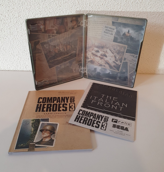 Company of Heroes 3 Stahlhülle inkl. Sammlerbuch & The Italian Front