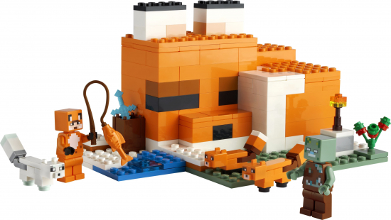 Preview: LEGO® Minecraft 21178 Die Fuchs-Lodge [neu]