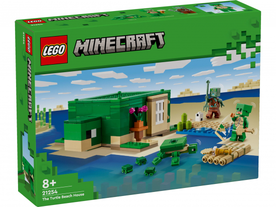 LEGO® Minecraft 21254 Das Schildkrötenstrandhaus [neu]