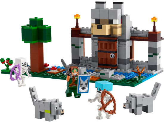 Preview: LEGO® Minecraft 21261 Die Wolfsfestung [neu]