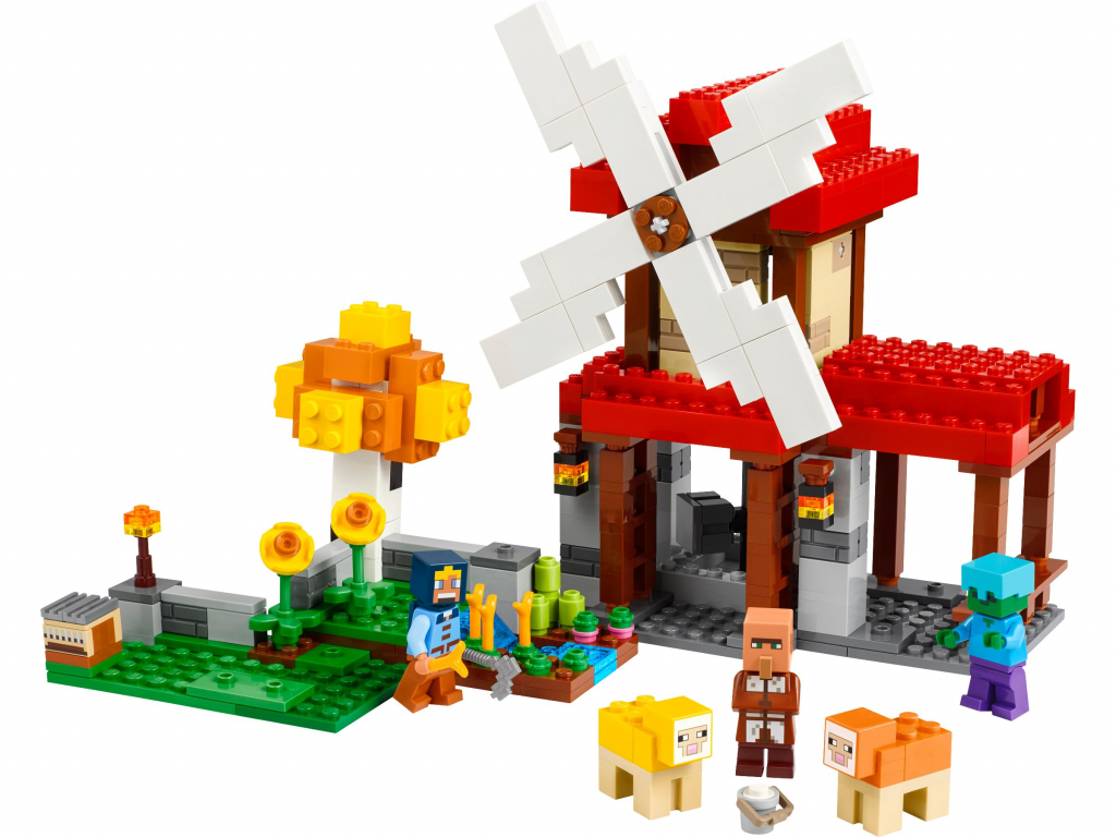 Preview: LEGO® Minecraft 21262 Die Windmühlenfarm [neu]