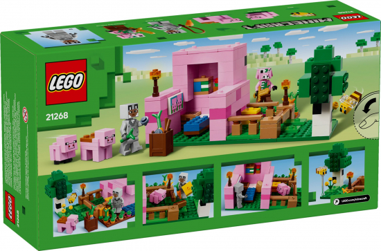 LEGO® Minecraft 21268 Das Babyschwein-Haus [neu]