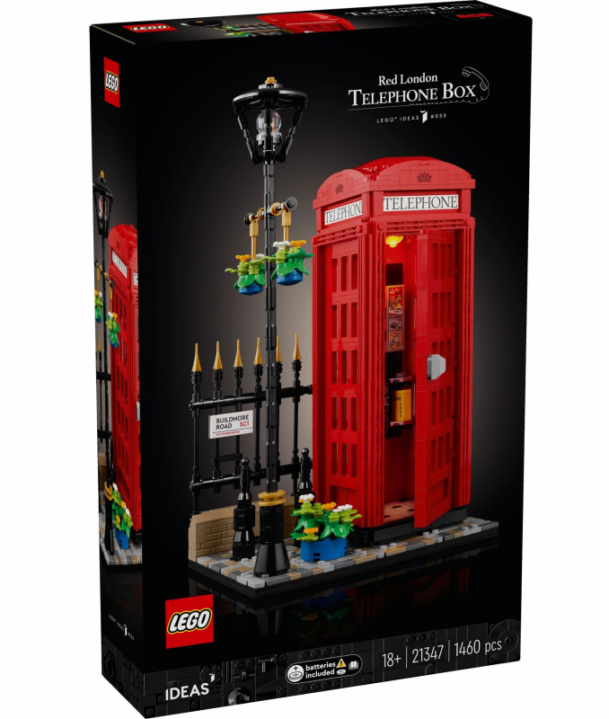 LEGO® Ideas 21347 Rote Londoner Telefonzelle [neu]