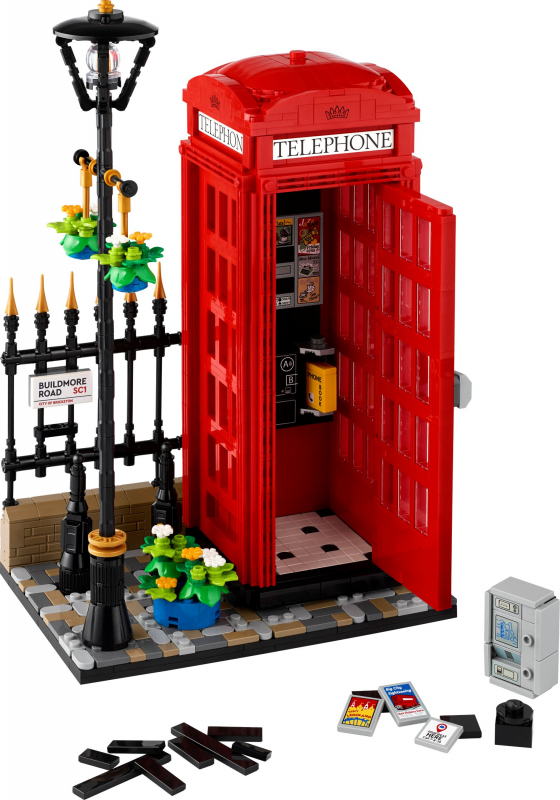 Preview: LEGO® Ideas 21347 Rote Londoner Telefonzelle [neu]