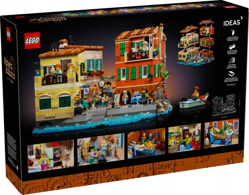 Preview: LEGO® Ideas 21359 Die Italienische Riviera [neu]