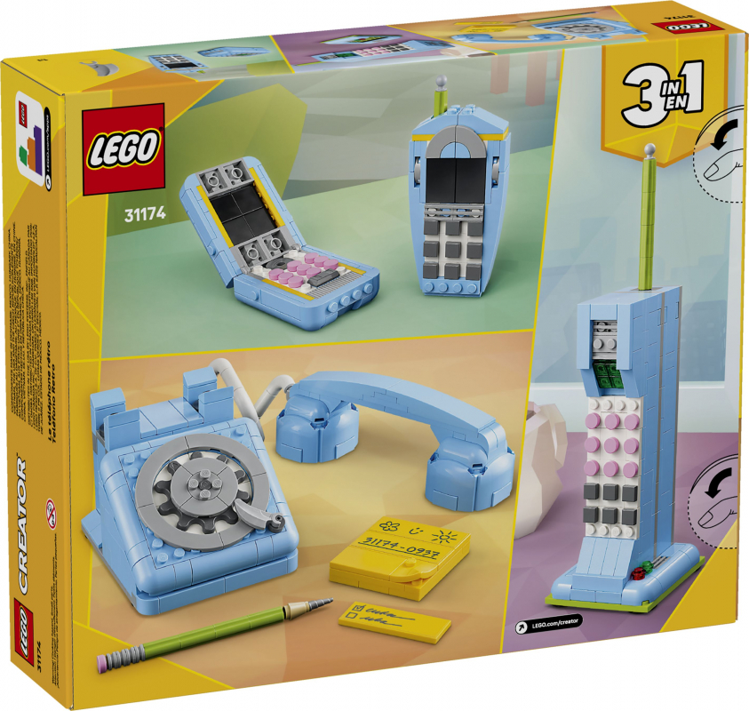 Preview: LEGO® Creator 31174 Retro-Telefon [neu]