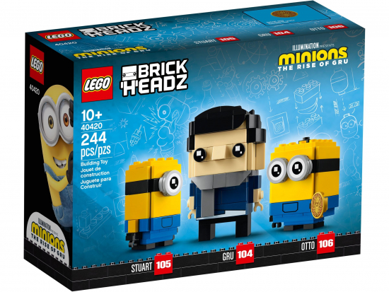 LEGO® BrickHeadz 40420 Gru, Stuart & Otto [neu]
