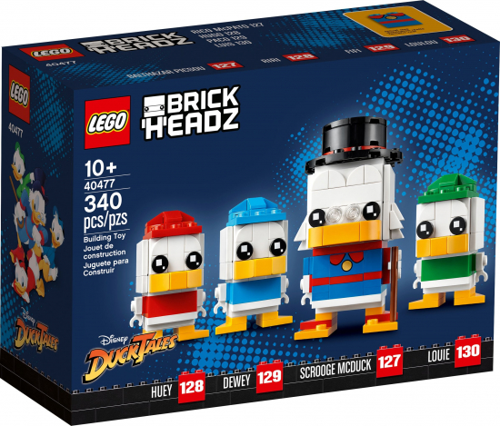 LEGO® BrickHeadz 40477 Dagobert Duck, Tick, Trick & Track [neu]