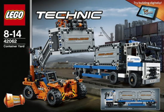 LEGO Technic 42062 - Container Transport [neu]