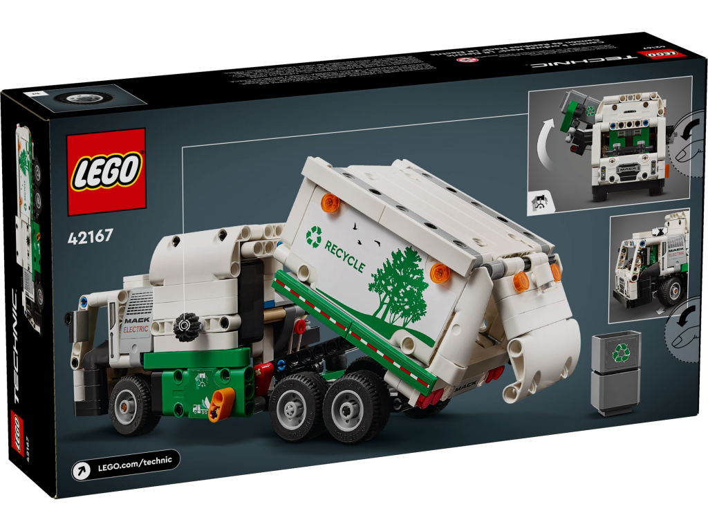 Preview: LEGO® Technic 42167 Mack® LR Electric Müllwagen [neu]