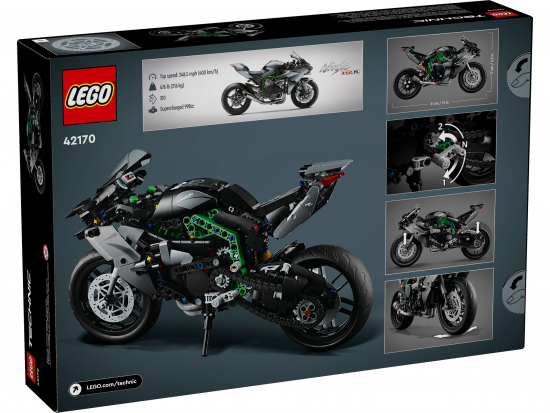 LEGO® Technic 42170 Kawasaki Ninja H2R Motorrad [neu]