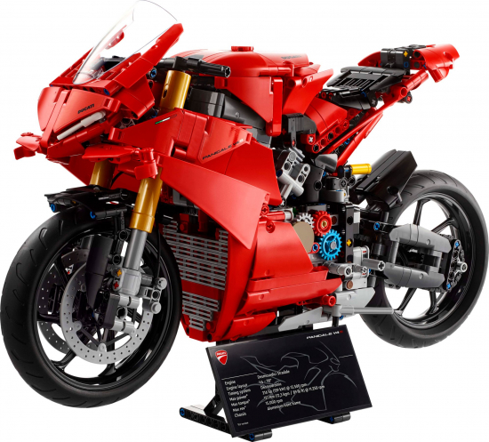 Preview: LEGO® Technic 42202 Ducati Panigale V4 S Motorrad [neu]