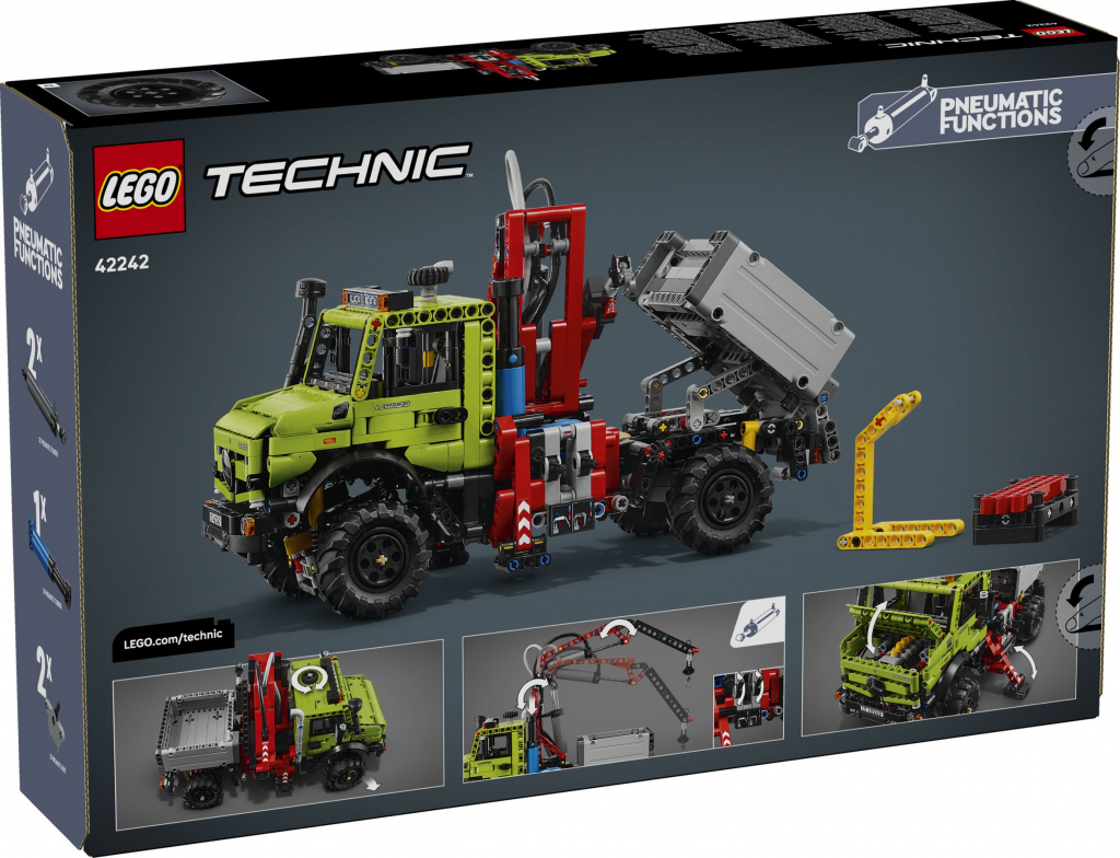 Preview: LEGO® Technic 42242 Mercedes-Benz Unimog U 5023 mit Kran [neu]