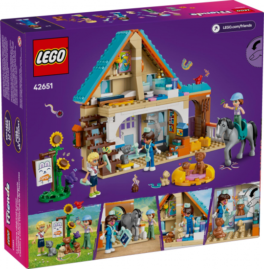 LEGO® Friends 42651 Tierarztpraxis für Pferde und Haustiere [neu]