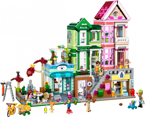 Preview: LEGO® Friends 42670 Heartlake City Wohn- und Einkaufsstraße [neu]