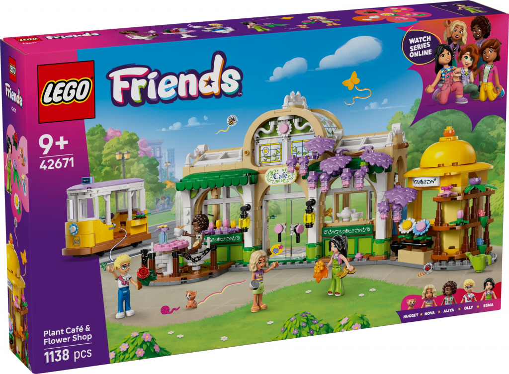 LEGO® Friends 42671 Pflanzencafé und Blumenkiosk [neu]