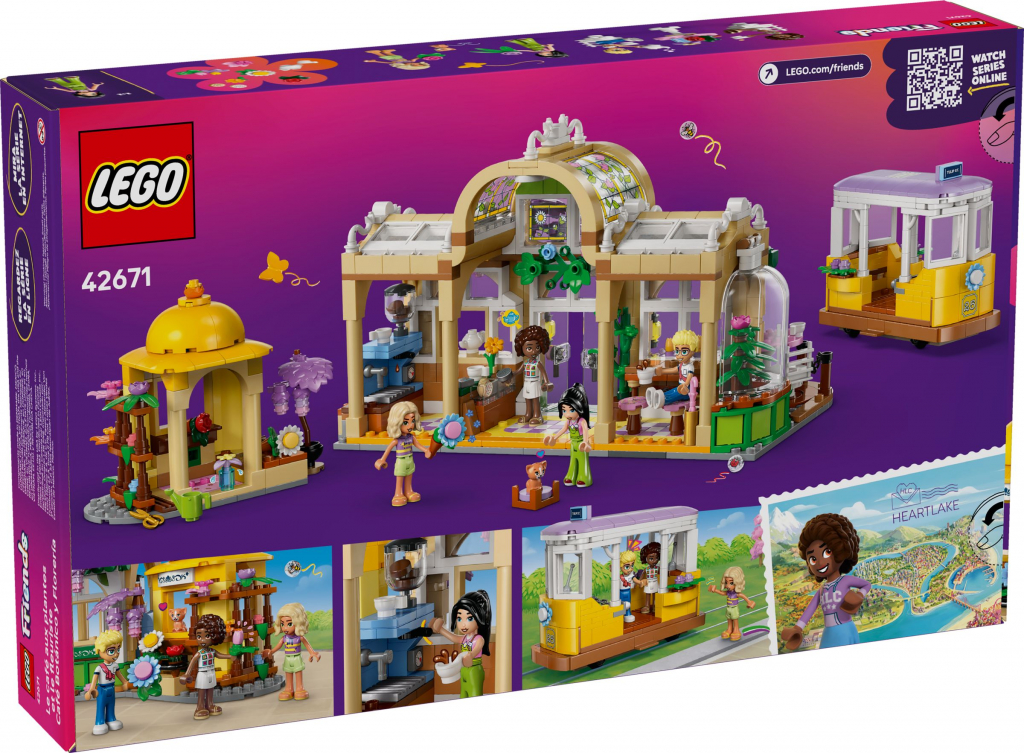 Preview: LEGO® Friends 42671 Pflanzencafé und Blumenkiosk [neu]