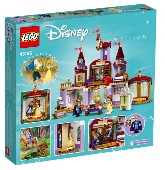Preview: LEGO Disney 43196 Belles Schloss [neu]
