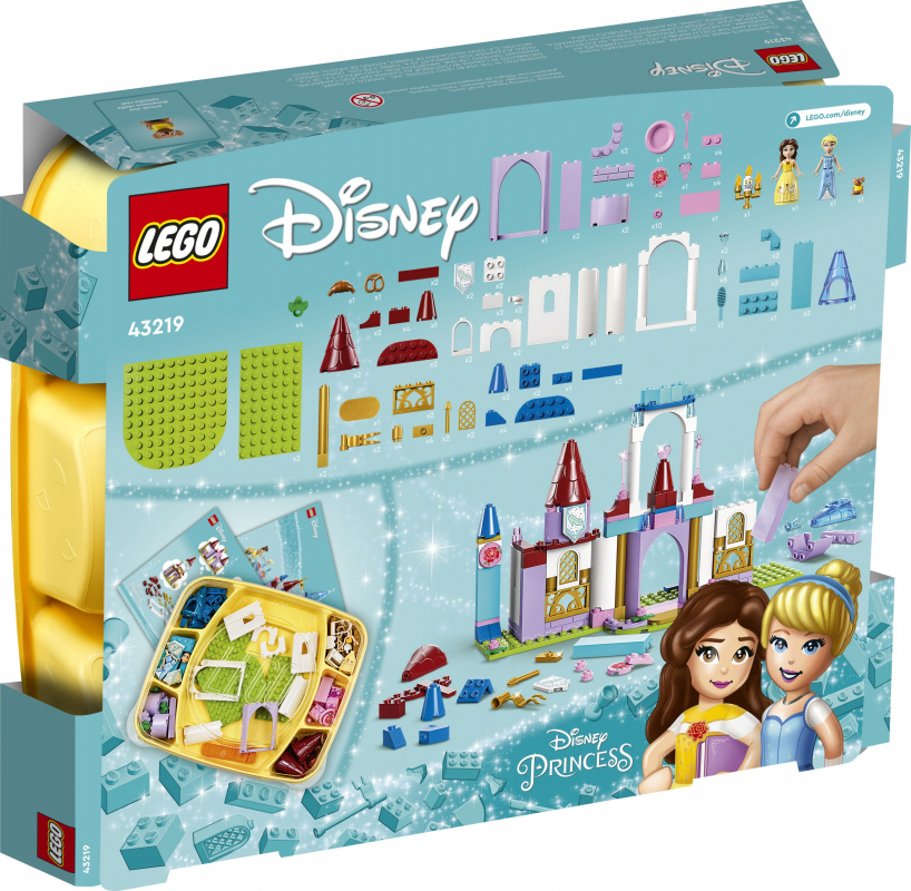 Preview: LEGO® Disney 43219 Kreative Schlösserbox [neu - Verpackung leicht beschädigt]