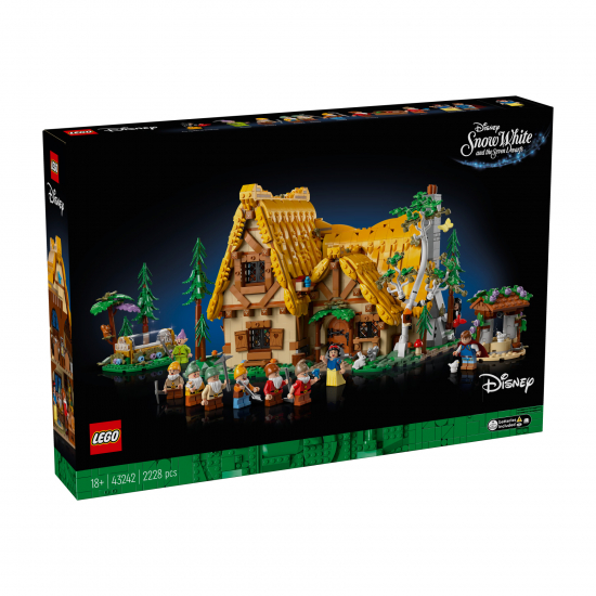 LEGO® Disney 43242 Die Hütte von Schneewittchen und den sieben Zwergen [neu]