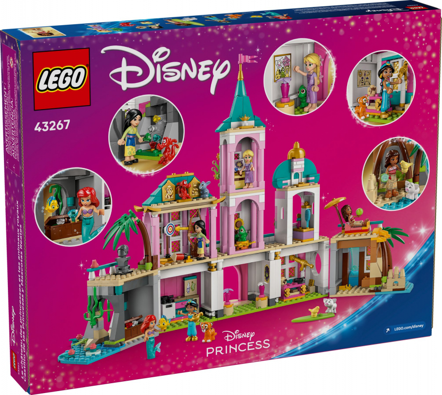 Preview: LEGO® Disney 43267 Prinzessinnenschloss mit Haustieren [neu]