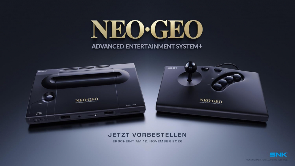 Preview: NEO GEO AES+ Konsole inkl. Arcade-Stick & Netzteil [neu]