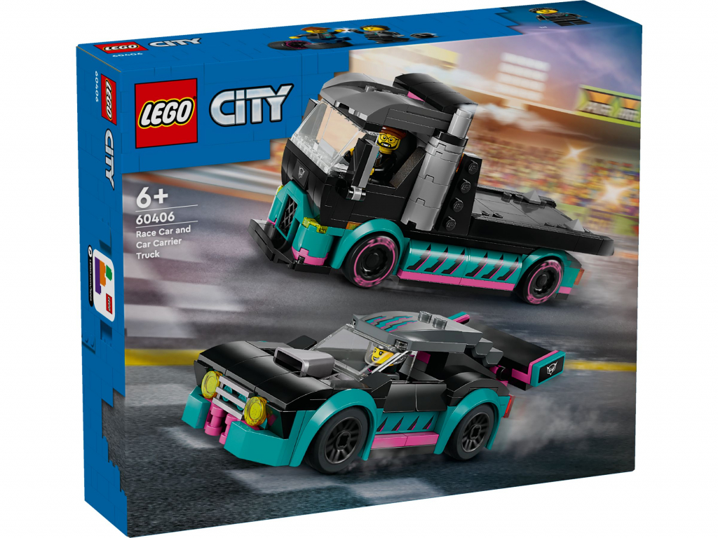 LEGO® City 60406 Autotransporter mit Rennwagen [neu]